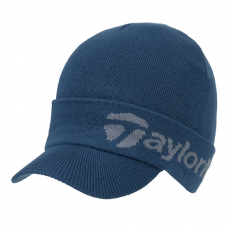 TaylorMade有帽沿針織帽(藍綠色)#20024